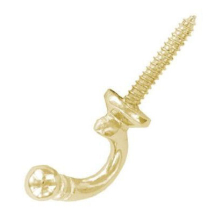 Curtain Tie Backs B/End Brass Curtain Tie Backs B/End Brass